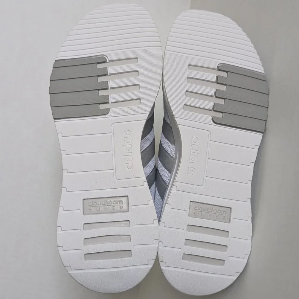 Adidas Racer TR21 Shoes Women's Size 10.5 Cloud White/Silver Sneaker NWT - Picture 10 of 13